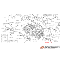 Vis d'injecteur inférieur (sans épaulement) SUBARU IMPREZA 2008 Diesel