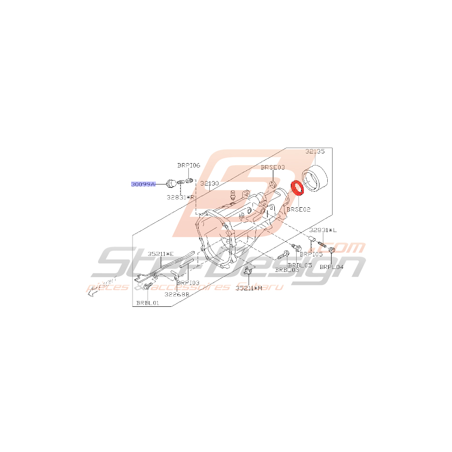 Joint spy de boite de vitesse BRZ 2013-2020