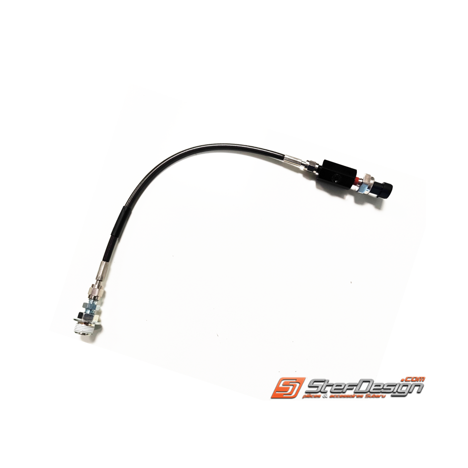 Raccord déportation sonde pression d'huile + témoin 