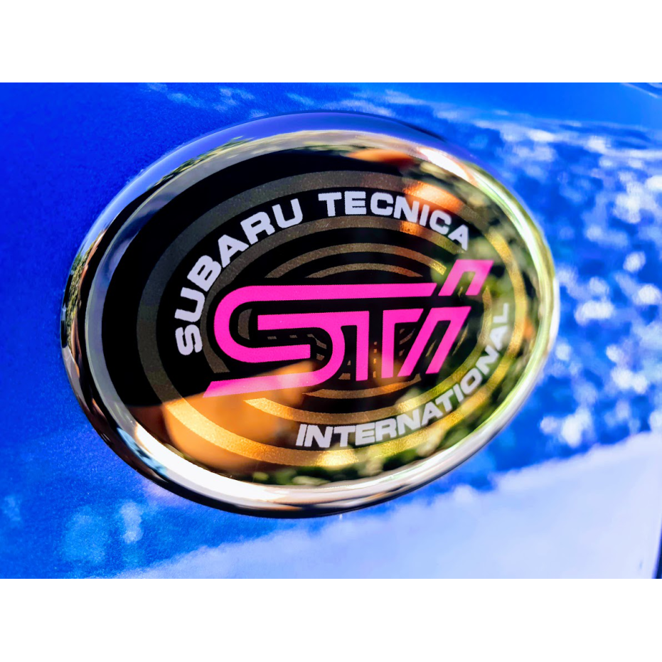 Autocollants aile  subaru impreza STI type R  Autocollants aile  subaru impreza STI type R