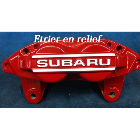 Autocollants étriers de frein  subaru impreza GT et WRX 