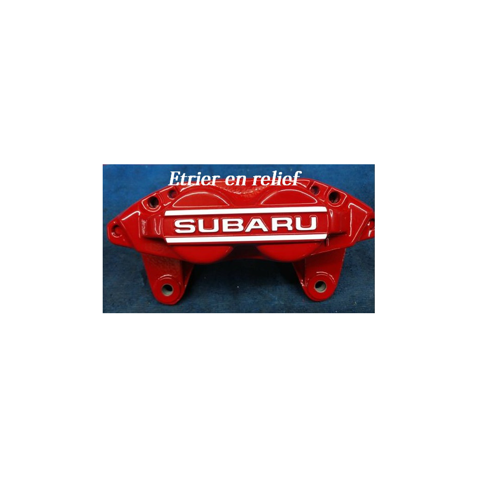 Autocollants étriers de frein  subaru impreza GT et WRX  Autocollants étriers de frein  subaru impreza GT et WRX