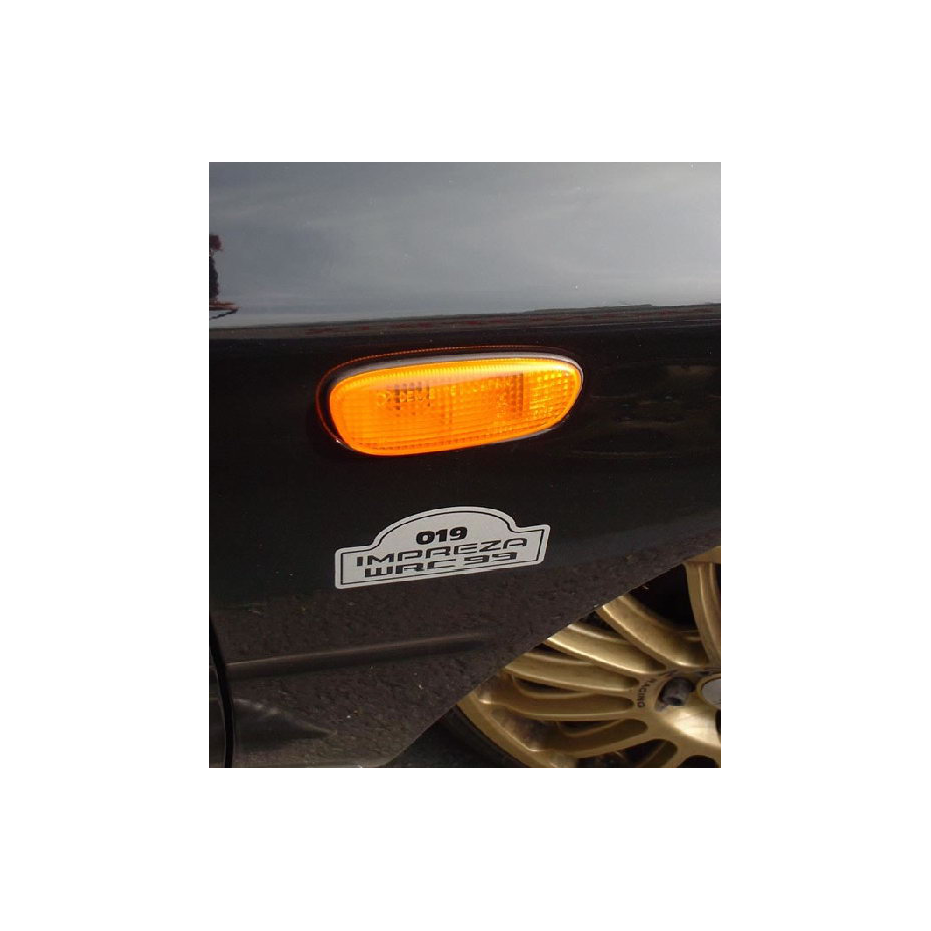 Autocollants WRC impreza gt série limité 