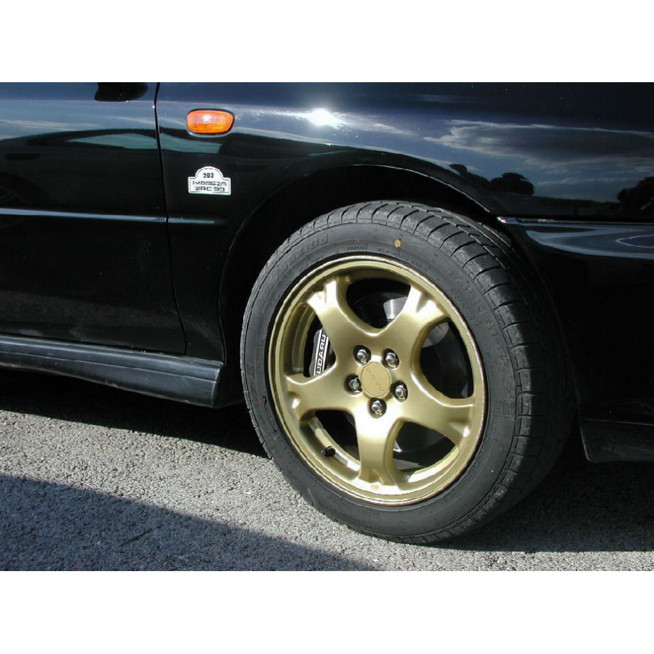 Autocollants WRC impreza gt série limité 