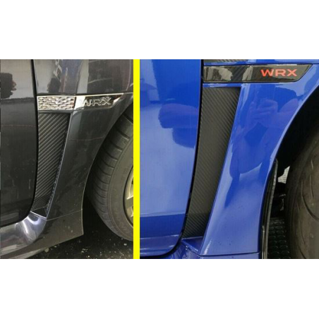 Autocollants d'ailes avant subaru sti 15+
