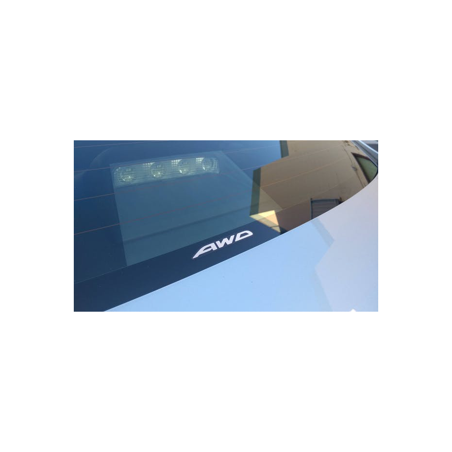 Autocollant arrière AWD 