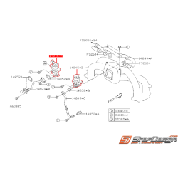 Moteur d'aspiration de TGV SUBARU Legacy 2006
