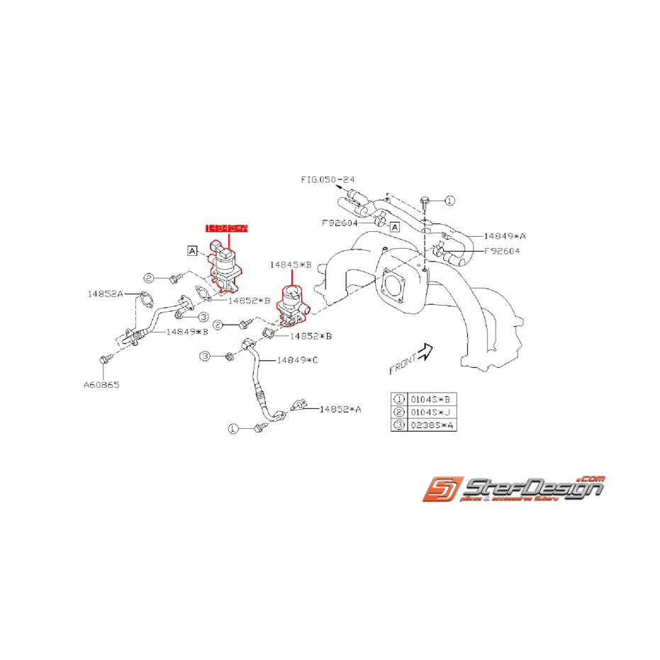 Moteur d'aspiration de TGV SUBARU Legacy 2006