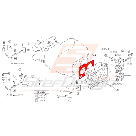 Joint de culasse pour Subaru Forester SH5 2008 