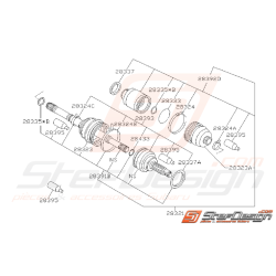 Ensemble Cardan Avant Subaru GT 1998 - 2000