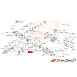 Carter de Pont Arrière Origine Subaru GT 1993 - 1996