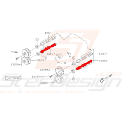 Arbre à cam coté échappement WRX 2004