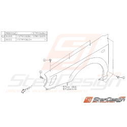 Ensemble aile avant STI/WRX 01-02