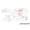 Broche guide de freins arrières GT 99-00 Broche guide de freins arrières GT 99-00