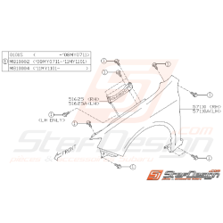 Ensemble Aile Avant Subaru WRX 2008 - 2011