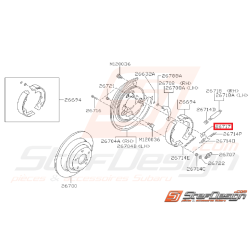 Plaque garniture frein à main GT 97-00 STI/WRX 01-14
