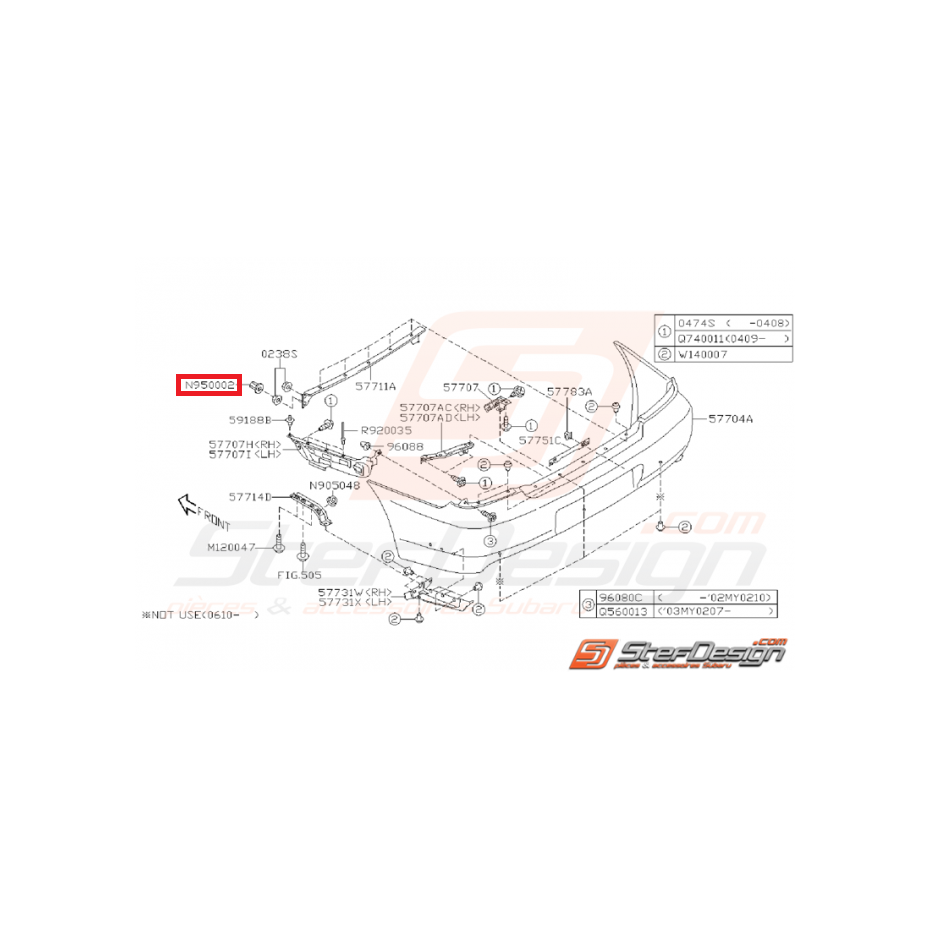 Clips passage de roue 