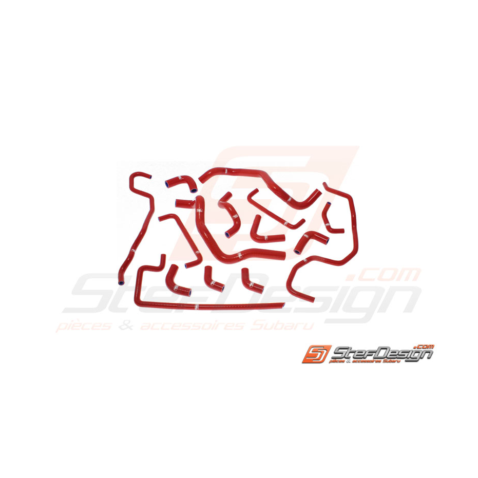 Kit durites d'eau SAMCO pour STI 08-14