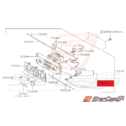 Contacteur de Climatisation Origine Subaru Impreza GT 1997 - 2000