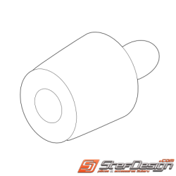 Butée caoutchouc coffre WRX/STI 01-07