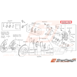 Étrier de frein avant origine SUBARU WRX 05-07