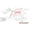 Retenue joint central vitre SUBARU STI 01-02 WRX 03-05 Retenue joint central vitre SUBARU STI 01-02 WRX 03-05
