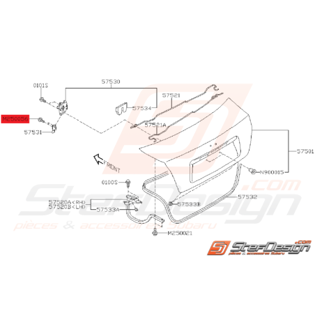 Vis Subaru STI