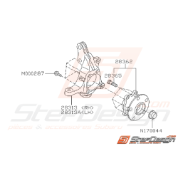 Ensemble Porte Moyeux Avant Subaru STI 2005 - 2007