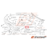 Pare choc avant subaru WRX 2003-2005