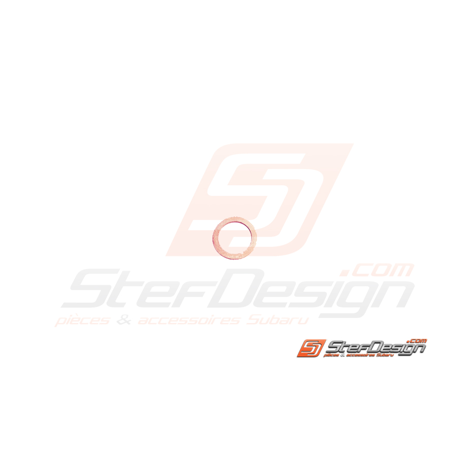 Rondelle cuivre pour vis d'arrivée turbo ORIGINE SUBARU GT 93-00 WRX/STI 01-05 et de 08-14 Rondelle cuivre pour vis d'arrivée turbo ORIGINE SUBARU GT 93-00 WRX/STI 01-05 et de 08-14