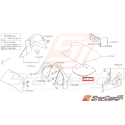 Couvercle roue de secours impreza GT et WRX/STI 01-07