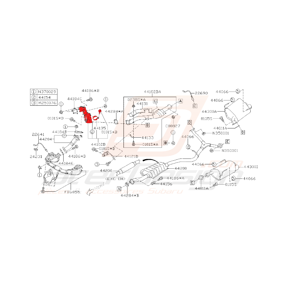 Catalyseur pour subaru impreza STI 2010