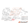 Pare choc avant origine subaru sans emplacement lave-phares STI 08-10
