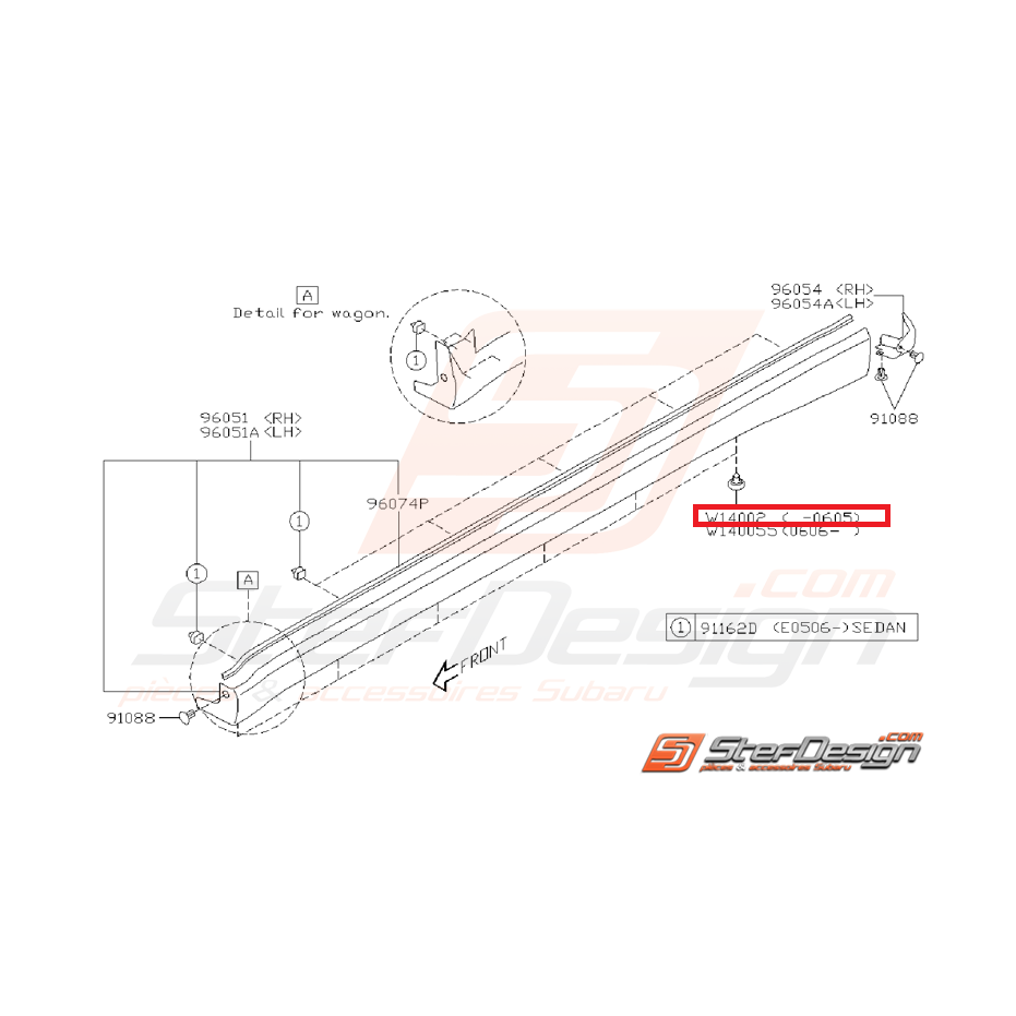 agrafe de bas caisse