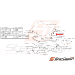 Vis de charnière de capot SUBARU IMPREZA GT 93-00