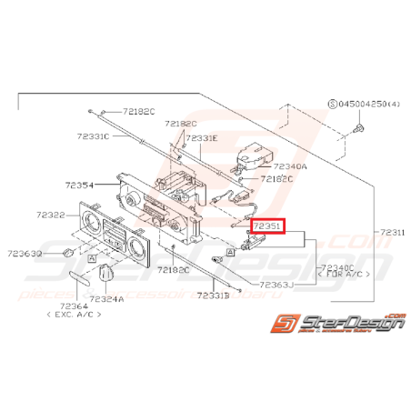 Ampoule bloc chauffage 