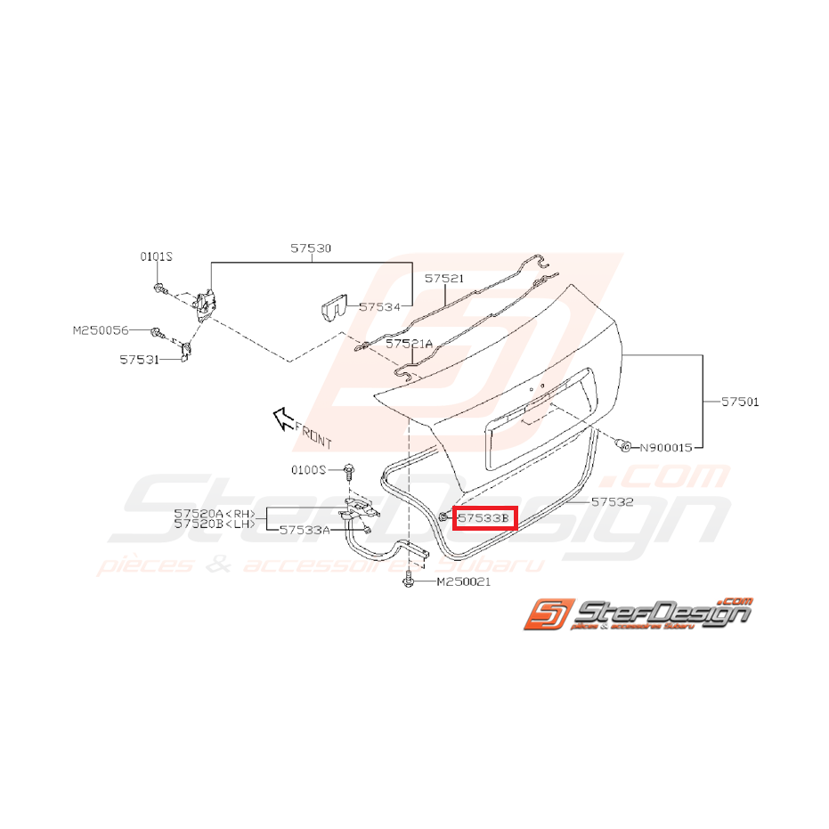 Butée de coffre STI 10-14 Butée de coffre STI 10-14