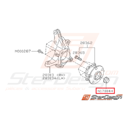 Écrou de cardan SUBARU BRZ / TOYOTA GT 86