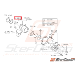 Porte moyeux arrière subaru STI 01-07