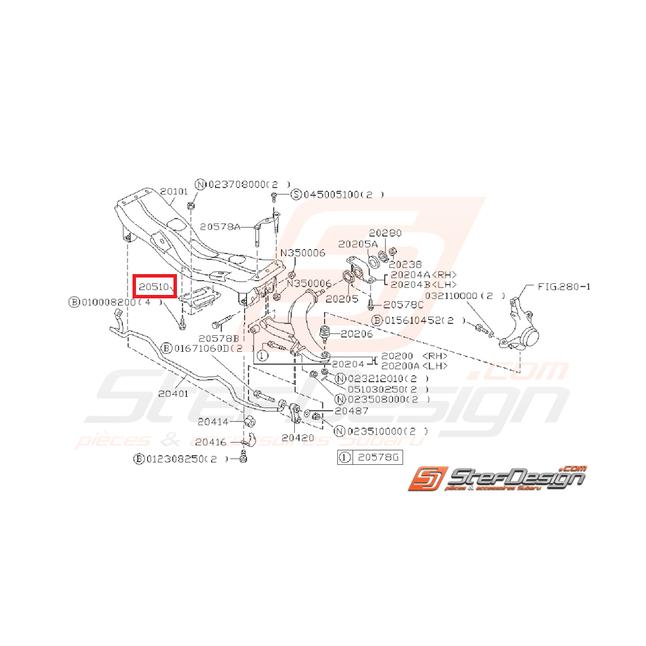 Plaque renfort centrale berceau GT 93-00