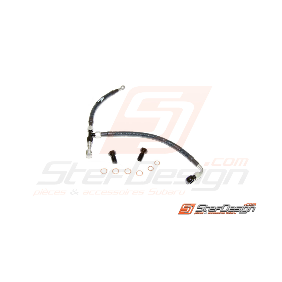Durite d'alimentation souple "FUJI" en huile TURBO SUBARU STI 01-07