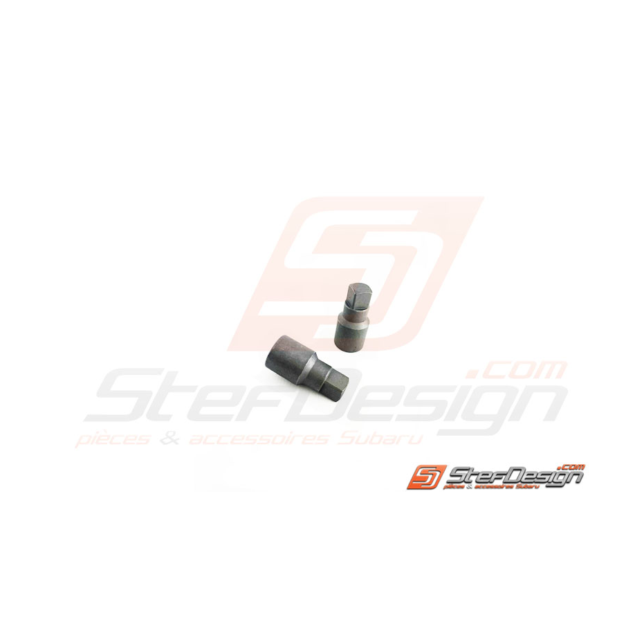 Embout carré pour le bouchon de pont  Embout carré pour le bouchon de pont