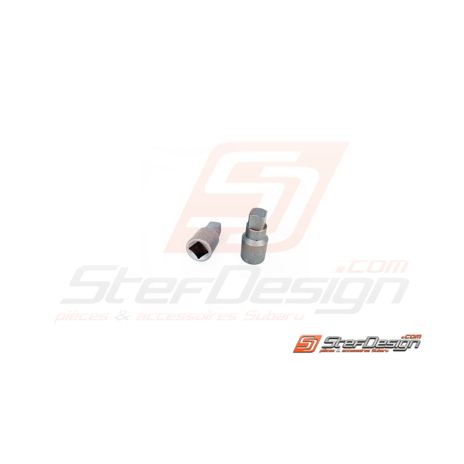 Embout carré pour le bouchon de pont  Embout carré pour le bouchon de pont