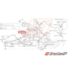 Écrou de train arrière et de fixation de triangle SUBARU WRX/STI 01-11 Écrou de train arrière et de fixation de triangle SUBARU WRX/STI 01-11