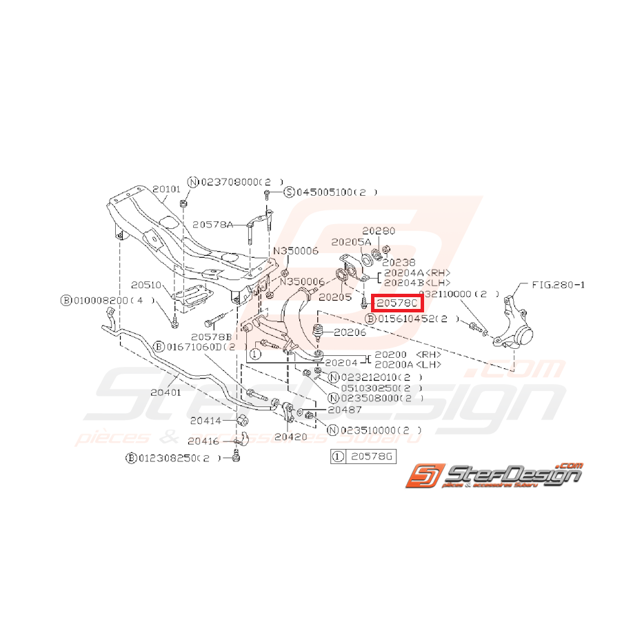 Vis de fixation support de triangle 