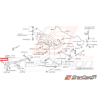 Vis de triangle avant pour GT 93-96 et WRX/STI 2001-2002 Vis de triangle avant pour GT 93-96 et WRX/STI 2001-2002