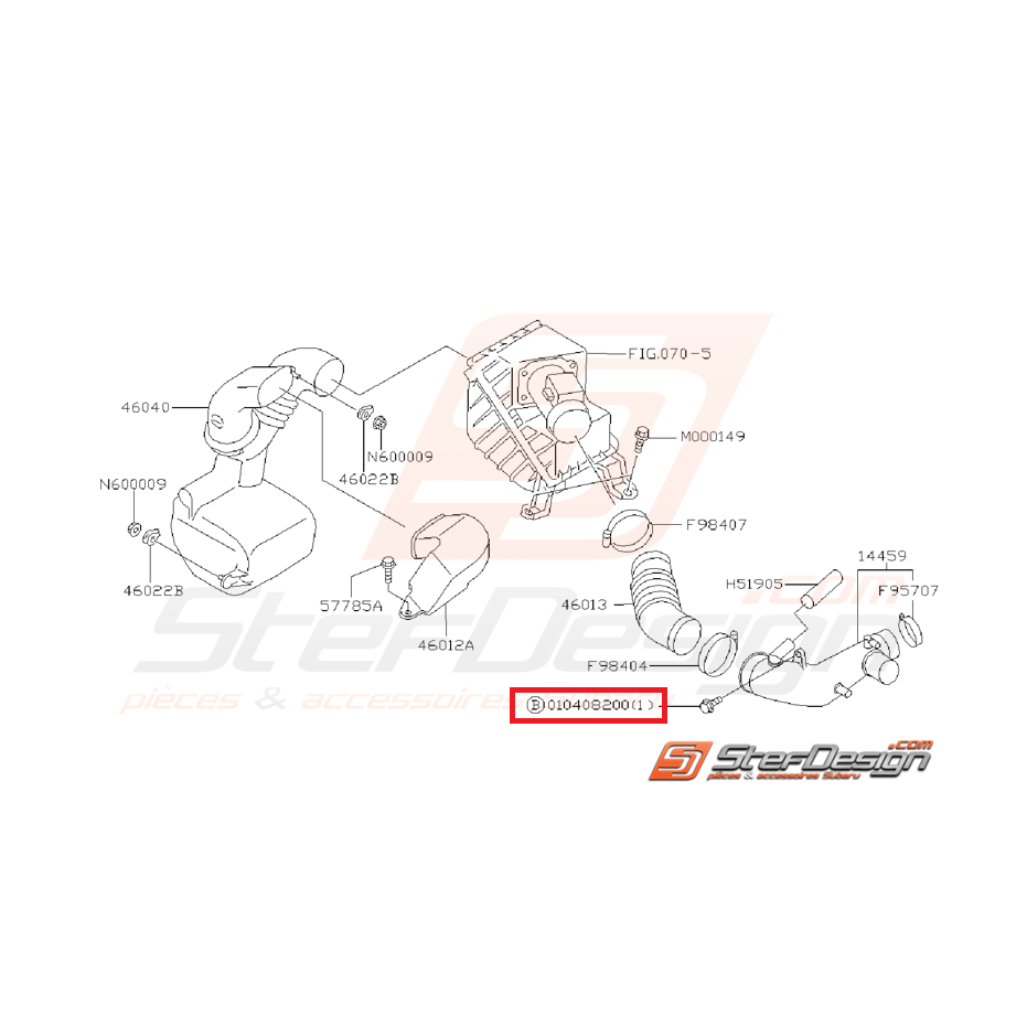 Vis boite de vitesse STI 01-05 Vis boite de vitesse STI 01-05