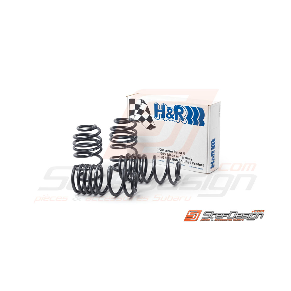 Kit ressorts courts H&R -35 mm WRX/STI 03-07