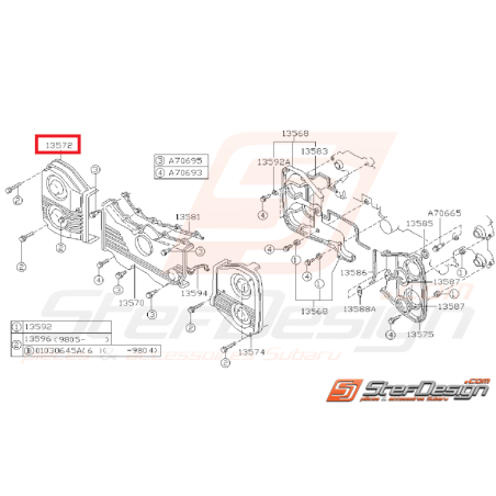 Carter distribution avant droit GT 93-98