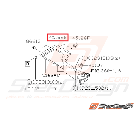 Durite de vase d'expension GT 97-00